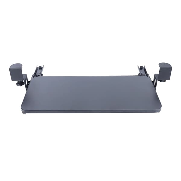 Tangentbordsbricka, Ergonomisk Design, Justerbar Höjd,Svart