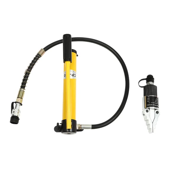 Flänspridare, 8 ton hydrauliskt tryck, kompakt design,Gul