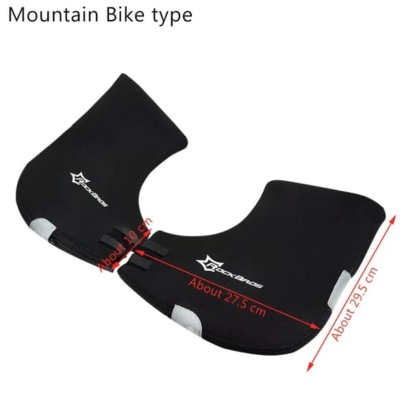 Cykelhandskar, Vindskydd, Tvättbar Design,D16-B MTB