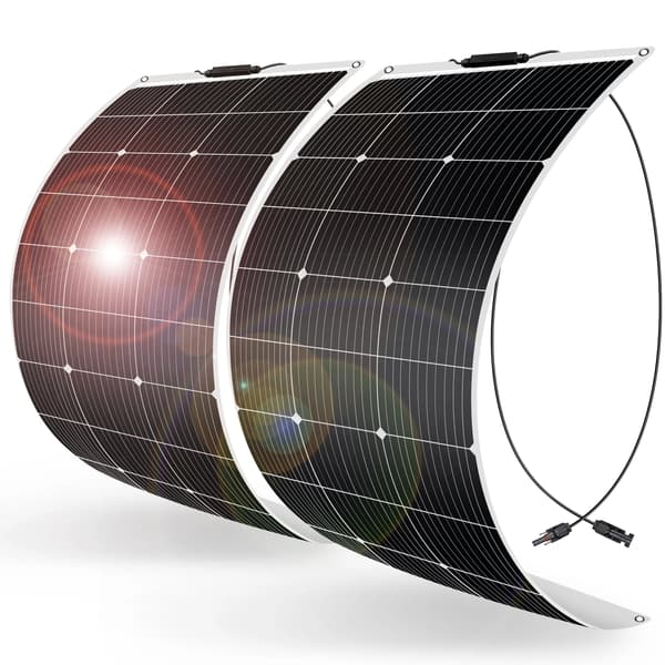 Solpanel, Semi-Fleksibel, Holdbar Konstruktion,200W