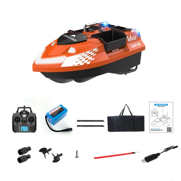 Baitbåd, 500m rækkevidde, smart navigation,12000mAh-a