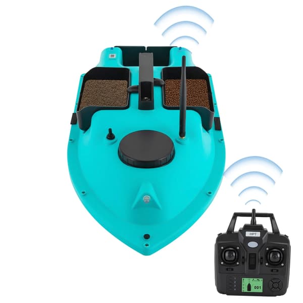 Baitbåt, Fjärrstyrd Drift, Vattentät Design,Blå
