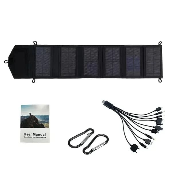 Solcelleoplader, Bærbar, Effektiv Strømforsyning,EU-524-fold panel