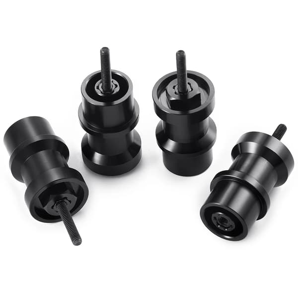 Hex Adapter, Aluminiumkonstruktion, Konverterer Enkelt til Dobbelt Hjul,1Sæt