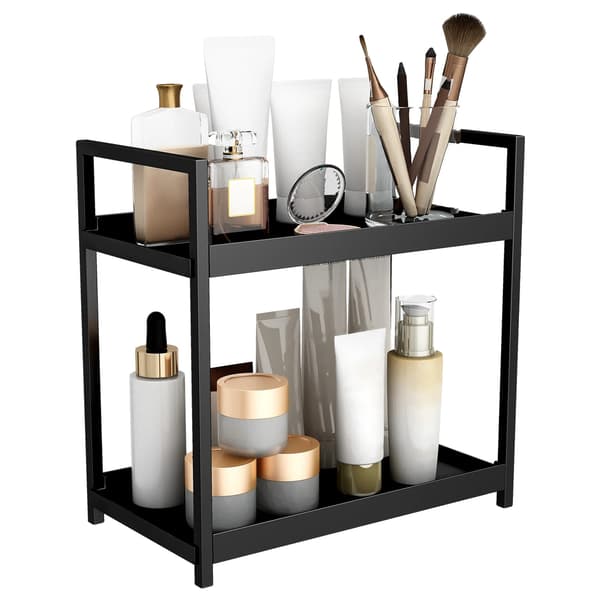 Bordpladeorganisator, Dobbeltlag Design, Nem Samling,sort