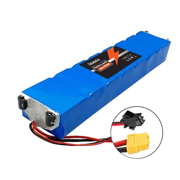 Litiumjonbatteri, 10000mAh kapacitet, 36V konfiguration, XT60 SM