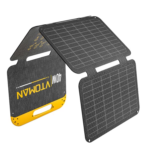 Solpanel, Bärbar och Vattentät, Hög Effektivitet Laddning,VS40