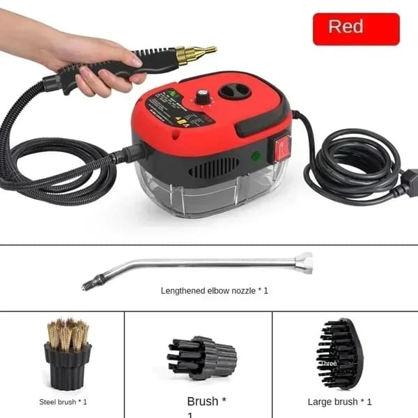 Damprenser, Højtryk, Effektiv Sterilisering,Basis Rød, 220 V-b
