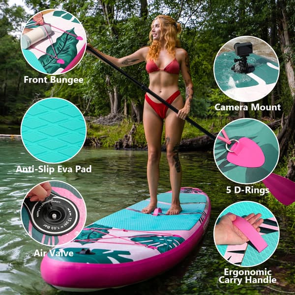Oppustelig Stand Up Paddle Board, Holdbart PVC, Komplet Tilbehør,5020701