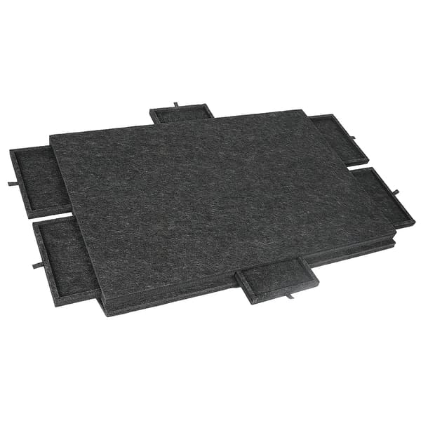 Pusselbräda, Lättviktig, Fällbar Design,FR-SVART, 6