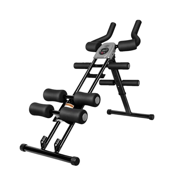 Ab Trainer, Fällbar Design, Multifunktionell Träning,svart