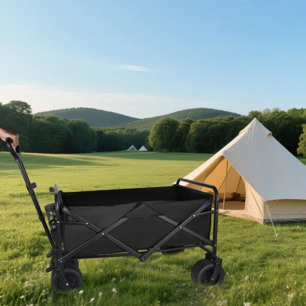 Campingvagn, hopfällbar, 75 kg kapacitet,pf C