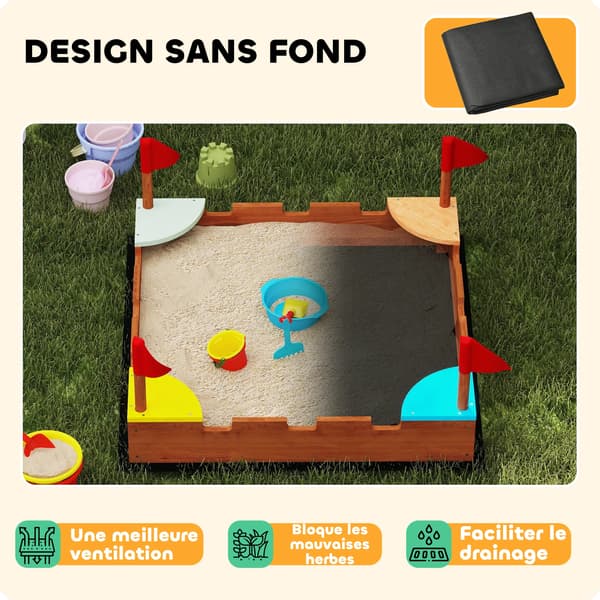 SandBox, Fortryllet Vægdesign, Farverige Sæder,brun
