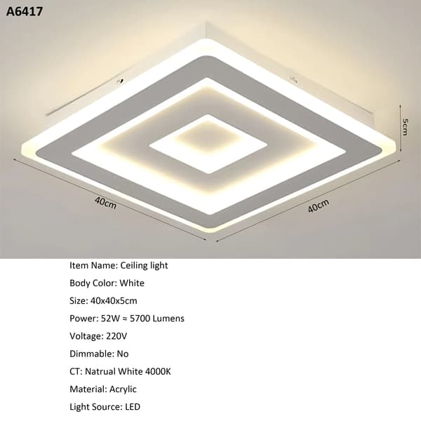 Loftlampe, Moderne Design, Energi Effektiv,A6417, M