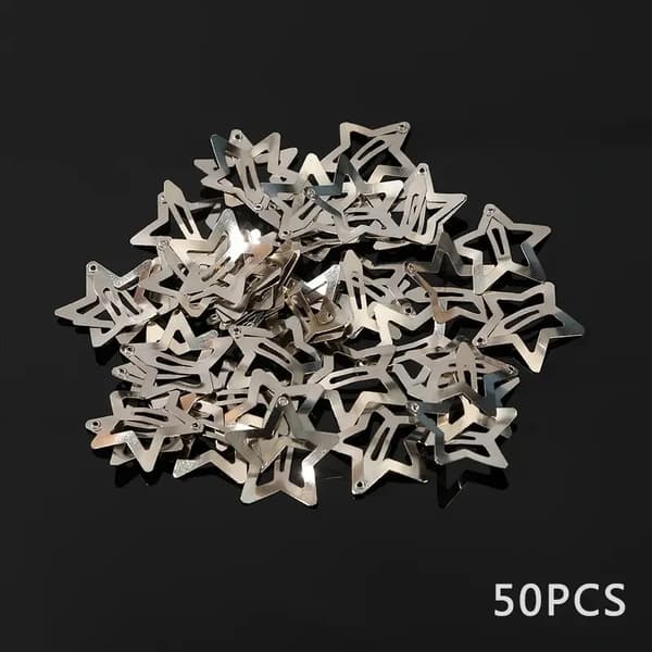 Hårnålar, Filigran Stjärndesign, Hållbart Legeringsmaterial,50pcs