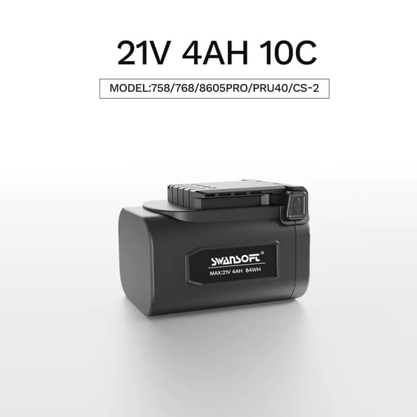 Batteri, 21V, 4Ah kapacitet,21V 4AH