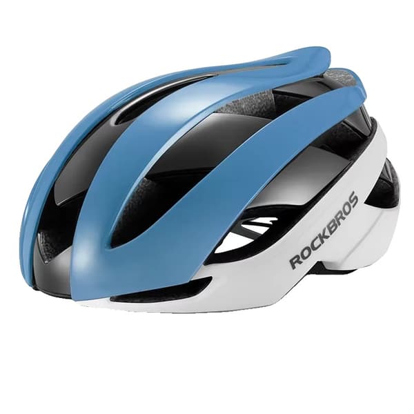 Cykelhjelm, Ultralet, Stødabsorberende,Blå-a, L(58-61cm)-b