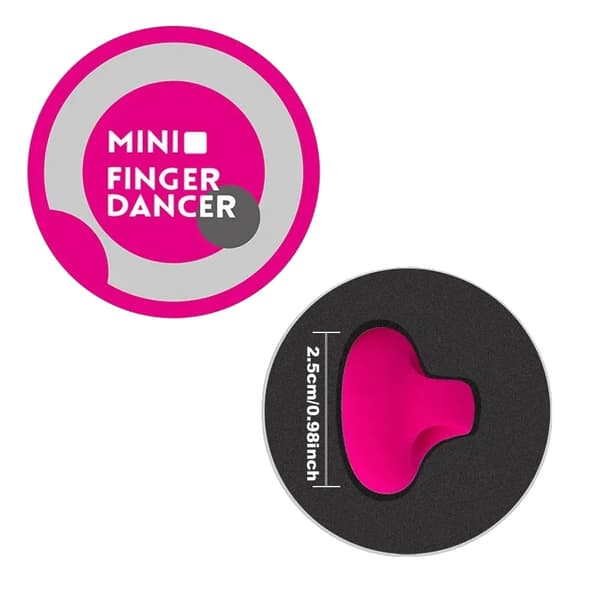 Lille Mini Ring Massager, Bærbart Design, Hudfornyelse,1stk