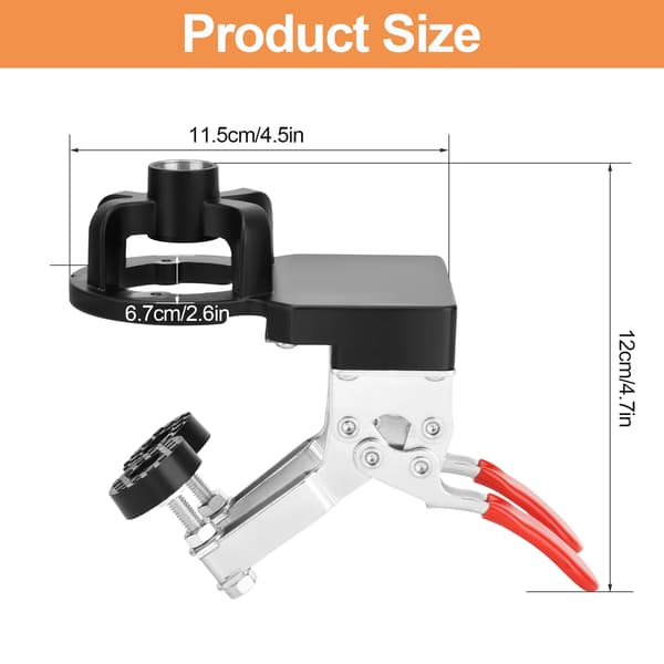 Borrjigg, Förbättrad Stabilitet, Ökad Precision,1 set