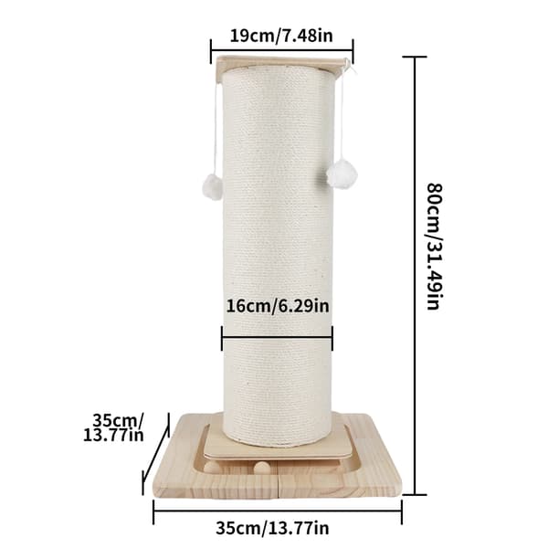 Kattklösträd, Robust Konstruktion, Extra Hög Design,L