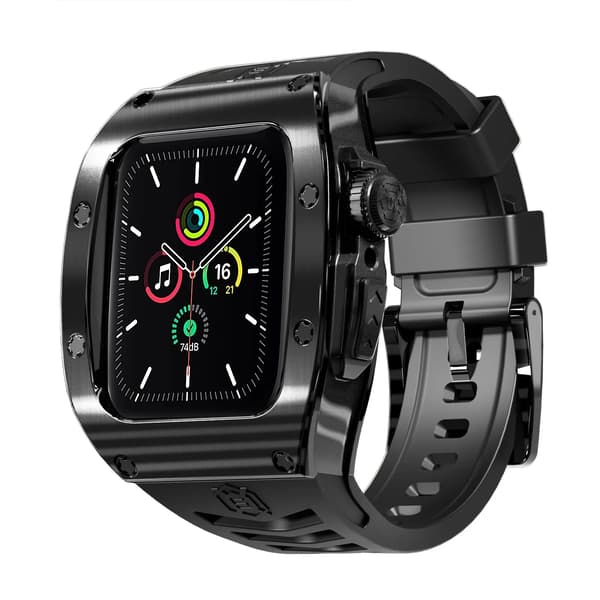 Klocka, Designad för Smartwatch-serien, Hållbart Silikonband,Silver
