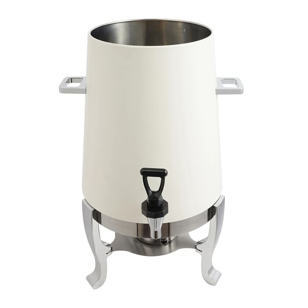 Drikkevaredispenser, 13L kapacitet, rustfrit stål, bordmodel og fritstående, 27*56 cm, moderne design