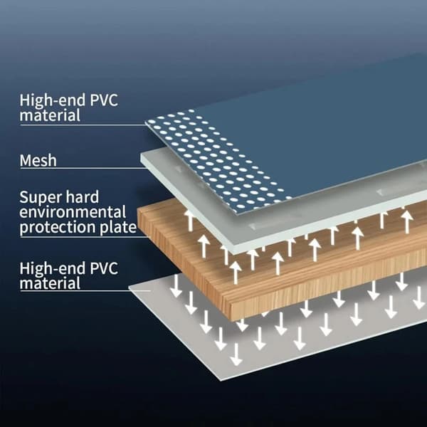 Svømmebassin, Foldbart Design, Holdbart PVC Materiale,2.53m