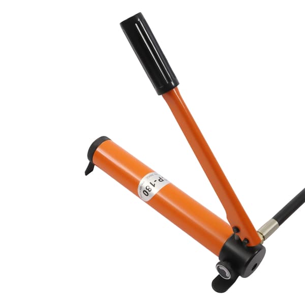Manuell hydraulisk pump, 10000 psi tryck, ergonomisk design,ORANGE RÖD