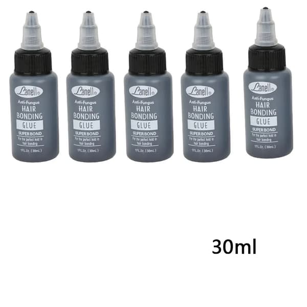 Hårvævningslim, Hurtigtørrende, Giftfri Formulering,5PCS 1 0Z 30ml