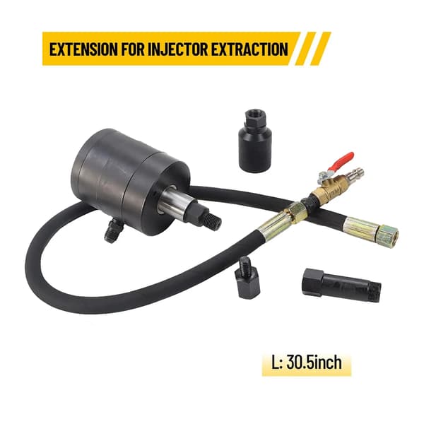 Pneumatisk Injector Udløser, 19-delt Adapter Sæt, 5-8 Bar Trykområde,21pcs