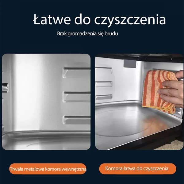 Luftfritös, 12L kapacitet, LED-touchkontroll,Luftfritös