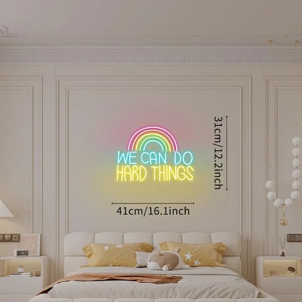Neon-kyltti, himmennettävä LED, USB-virralla,31x41cm