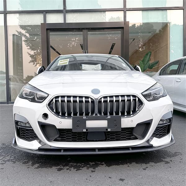 Front Bumper Lip Splitter, Aerodynamisk Design, Nem Installation,sort