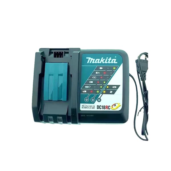 Batteri, 6000mAh kapacitet, sikkerhedsfunktioner,DC18RC