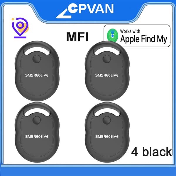GPS Tracker, Anti-Lost Finder, Kompakt Design,4 sort