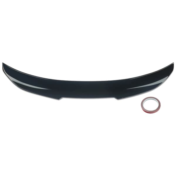 Andetails Spoiler, Nem Installation, Holdbar ABS Konstruktion,Glans Sort