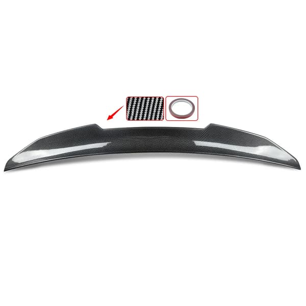 Bagspoiler, ABS-plast, nem installation,kulstoflook