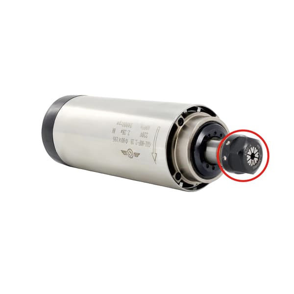 Spindelmotor, 2,2 kW effekt, hög hastighet,Endast spindel