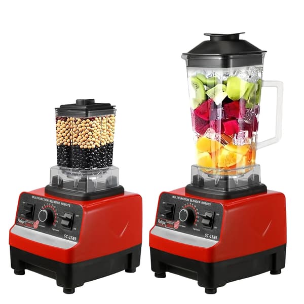 Blender, Højtydende Motor, Holdbart Rustfrit Stål,2L