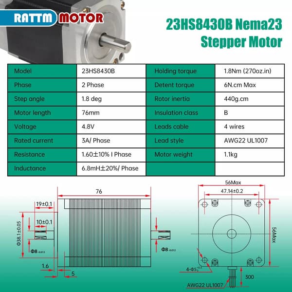 CNC Controller Kit, Multi-Axis Kontrol, Høj Præcisionsdrivere,3 akse sæt, 8mm