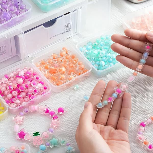 Opbevaringsboks, Alsidig Rumdesign, Holdbart Plastmateriale,30 Gitter