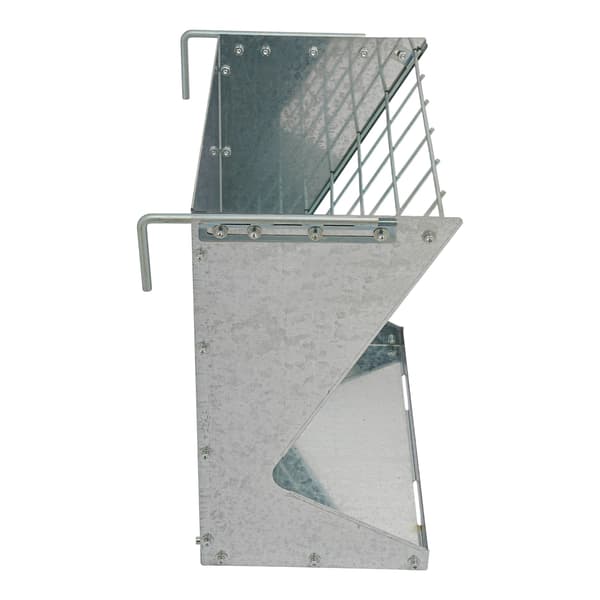 Höställ, Q235 stål, multifunktionell för gårdsdjur,Silver
