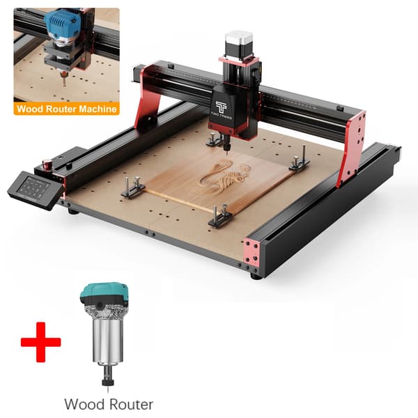 CNC-fräs, Multi-Axis Funktionalitet, Mångsidig Materialkompatibilitet,3-Axis, TTC450 PRO, Paket 2