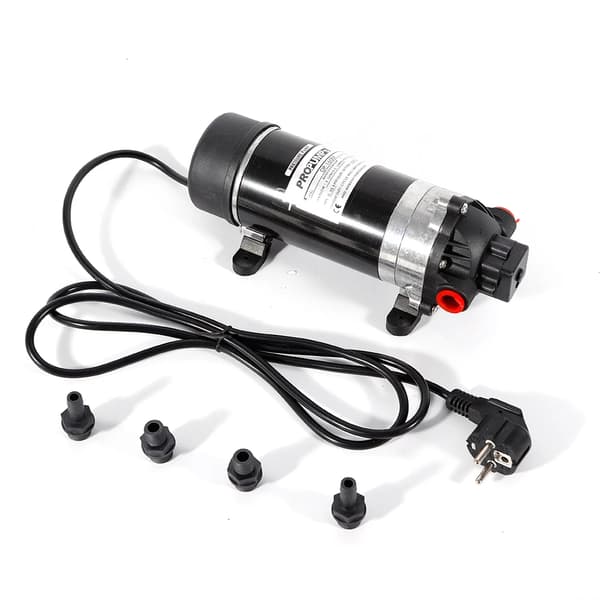 Membranpumpe, Selvprimende, Lavt Støj,220V, sort