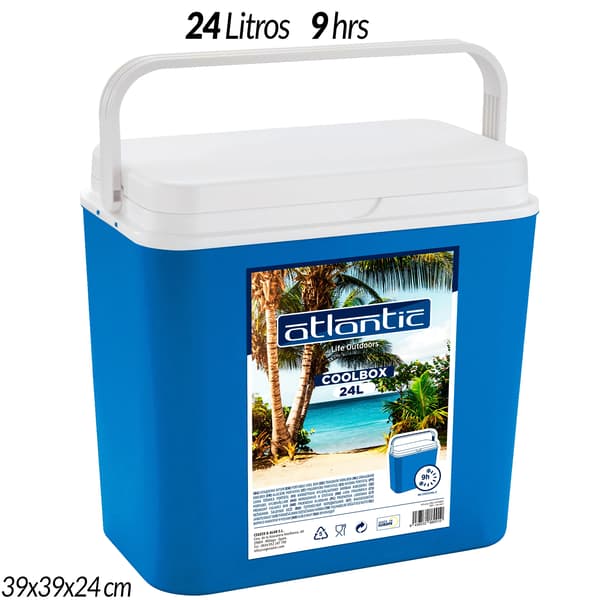 Coolbox, Bærbart Design, Effektiv Koldluft,24 Liter