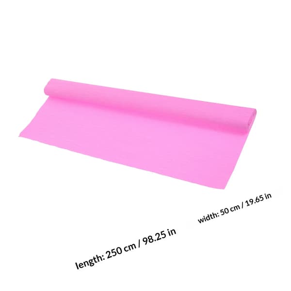 Cree papirrulle, ideel til DIY håndværk, perfekt til blomsterfremstilling,Pink