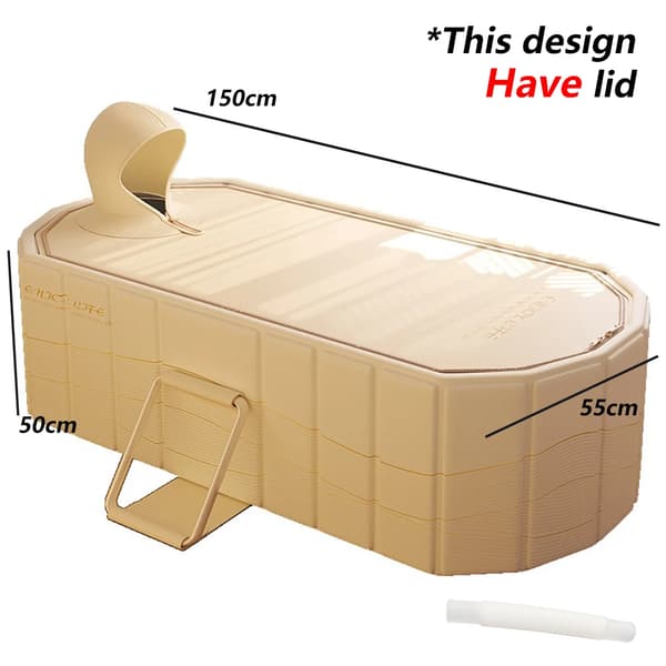 Badekar, Foldbart Design, Miljøvenligt Materiale,Have låg