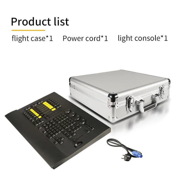 DMX512 Kommando Vinge Console, Realtidskontrol, Ergonomisk Design,Kommando Vinge-3PIN