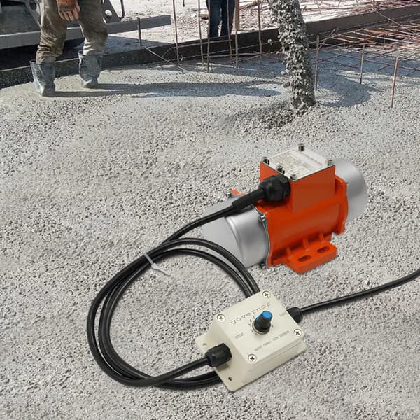 Vibrationsmotor, Hastighetsregulator, Hållbar Design,Silver Orange, 220V-240V EU Plug