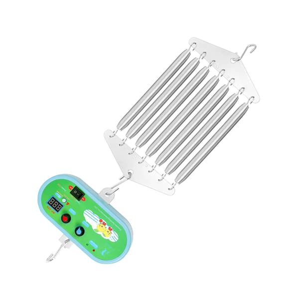 Babysvinger Controller, Justerbar Svinghastighed, Holdbart Design,LYS GRÅ